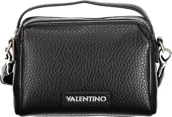 Black Polyurethane Women's Bag
