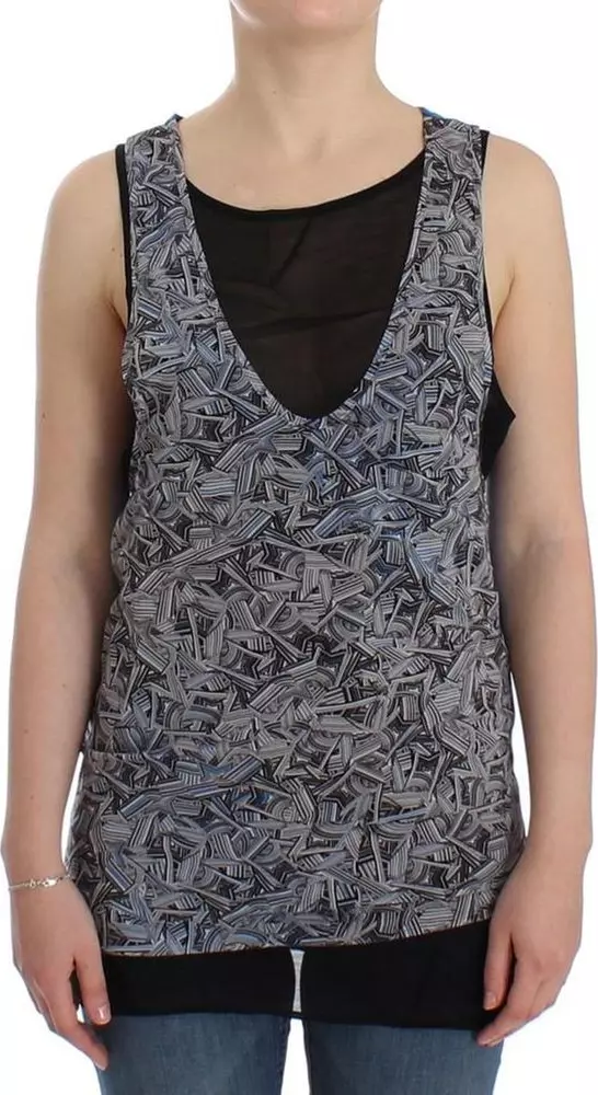 Black Silk Top