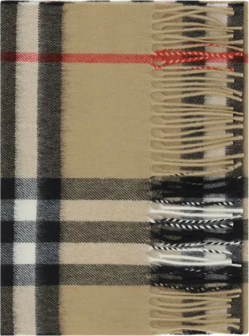 Brown Cashmere Scarf