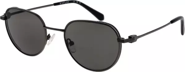 Gray Metal Sunglasses