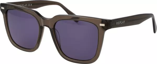 Brown Plastic Sunglasses