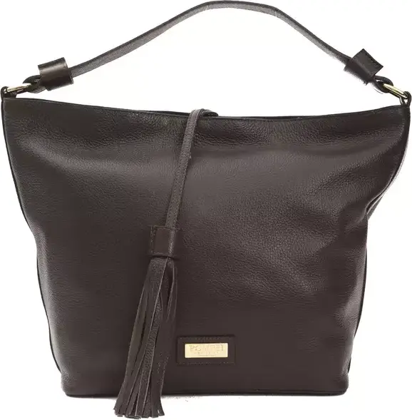Brown Leather Women Shoulder Bag
