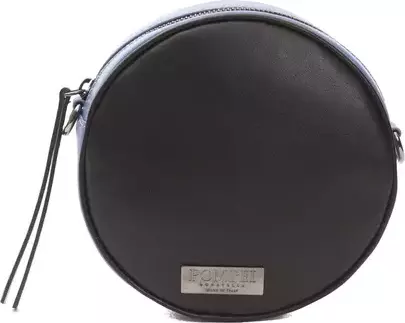 Black Leather Women Crossbody