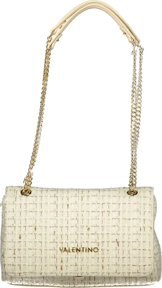 Bianco Polyester Women's Bag