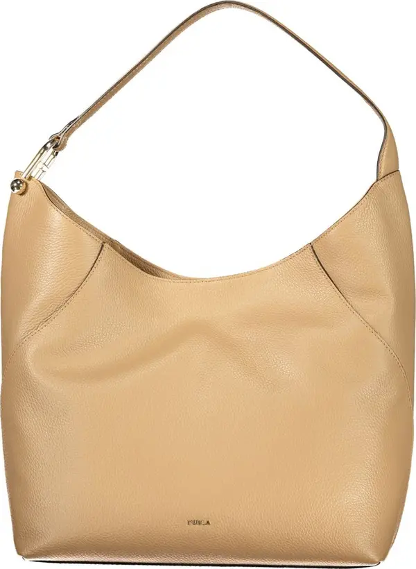 Marrone Leather Women Handbag