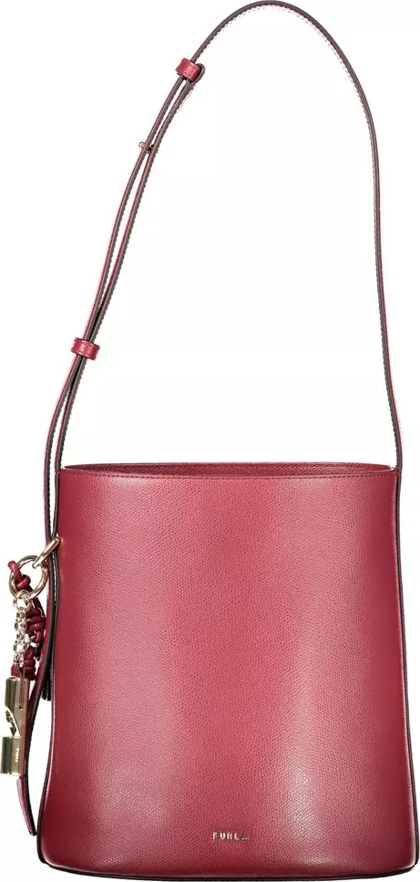 Rosso Leather Woman Bucket Bag