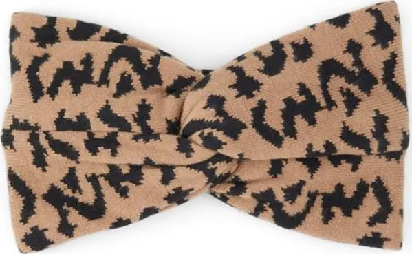 Brown Viscose Hair Bow