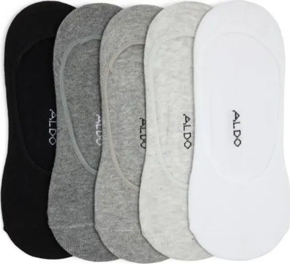 Gray Cotton Socks