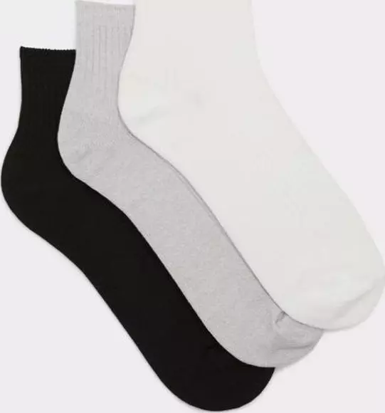 White Polyester Socks