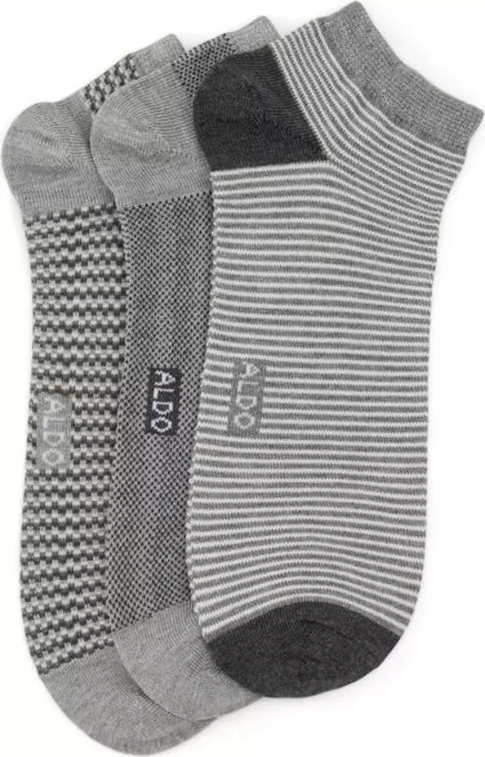 Gray Polyester Socks