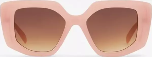 Pink Polycarbonate Sunglasses