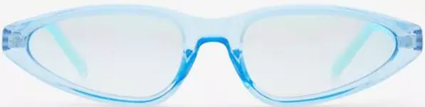 Blue Polycarbonate Sunglasses
