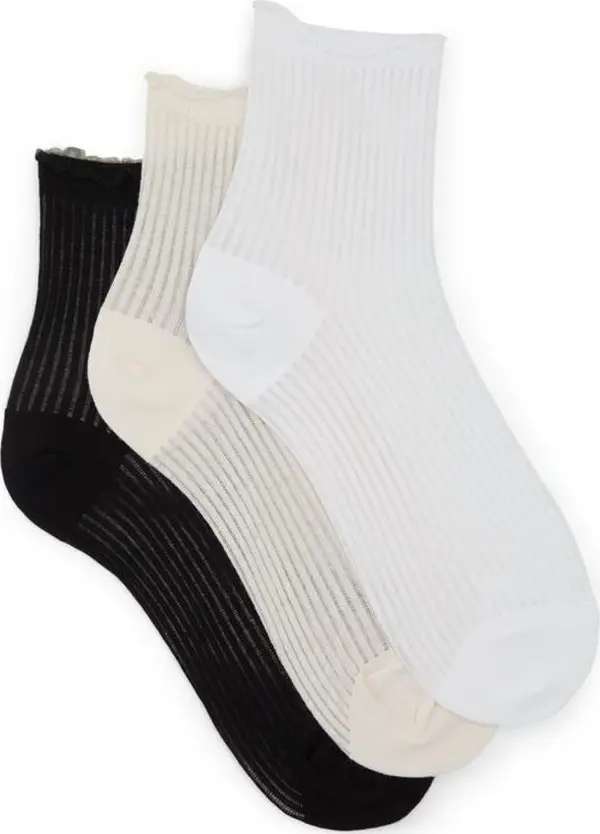 White Cotton Socks