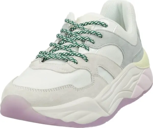 Multicolor Goatskin Chunky Sneakers