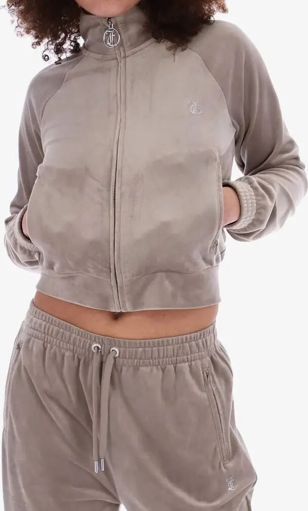 Brown Polyester Sweatshirt
