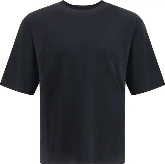 Black Cotton T-Shirt