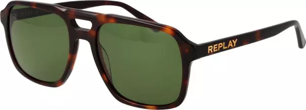 Brown Plastic Sunglasses