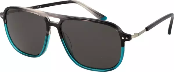 Turquoise Plastic Sunglasses
