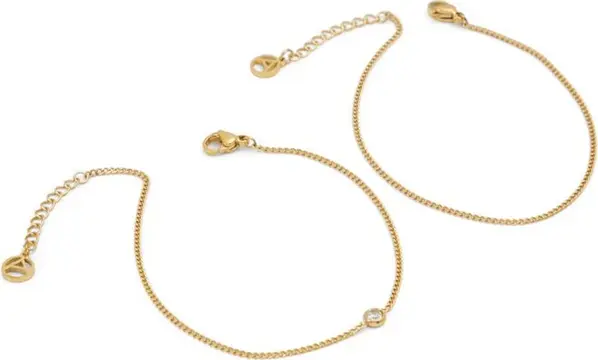 Gold Elastane Bracelet