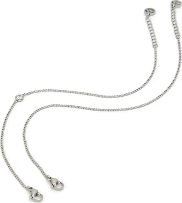 Silver Elastane Bracelet