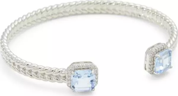 Blue Elastane Bracelet