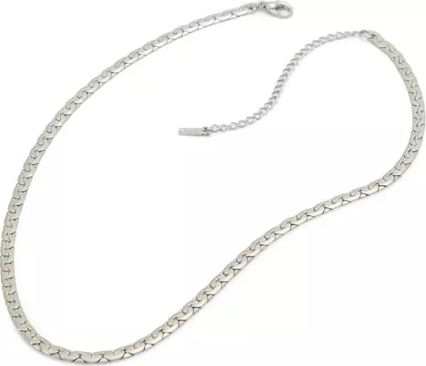 Silver Elastane Necklace