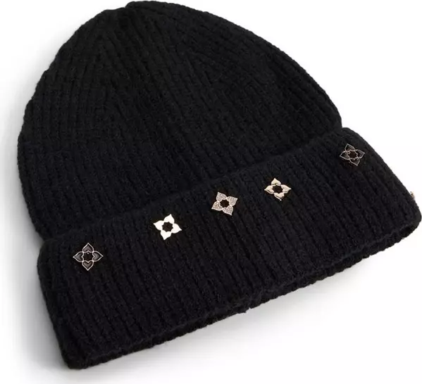 Black Polyester Beanie