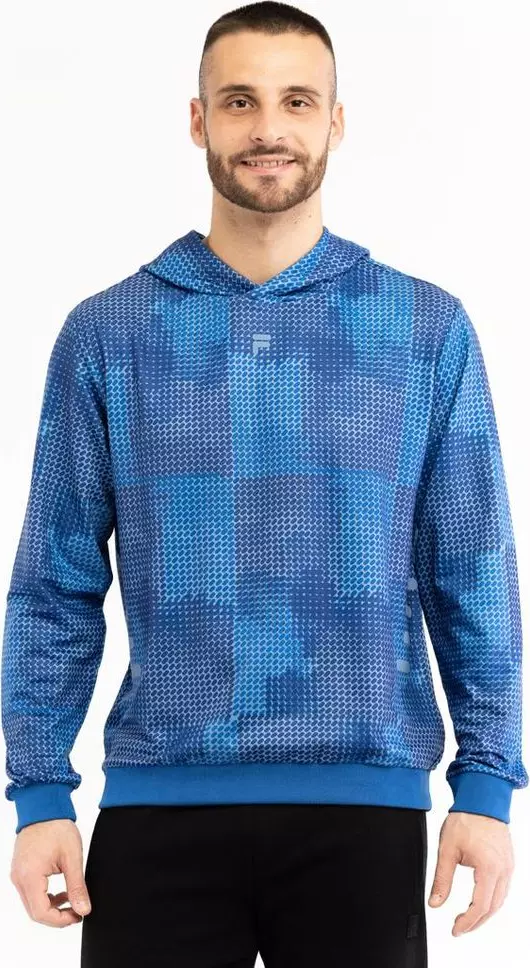 Blue Polyester Sweatshirt