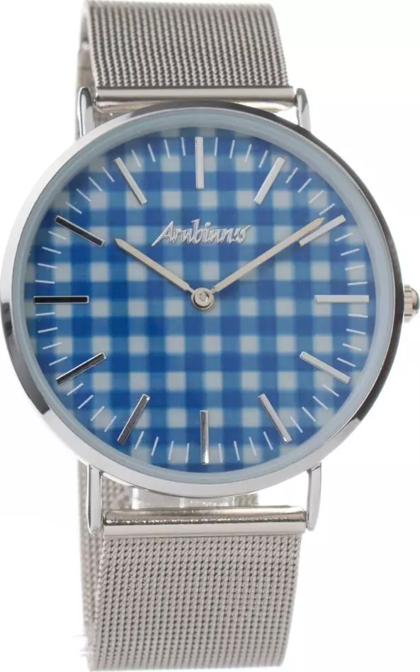 Silver Stainless Steel Dress Watch