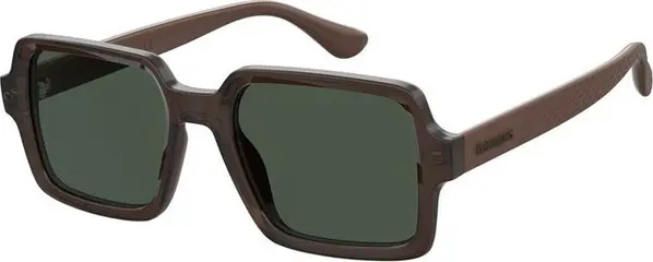 Brown Rubber Sunglasses