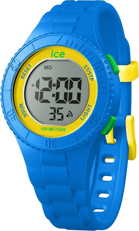 Blue Synthetic Sport Watch