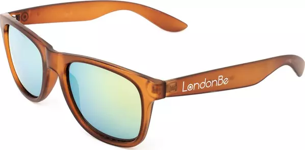 Brown Injected Sunglasses