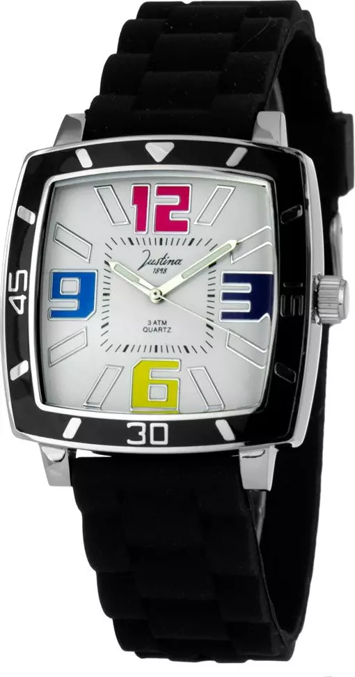 Black Rubber Sport Watch