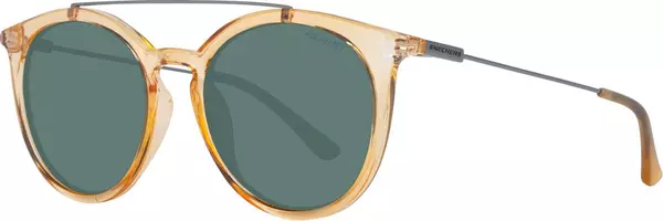 Orange Metal Sunglasses