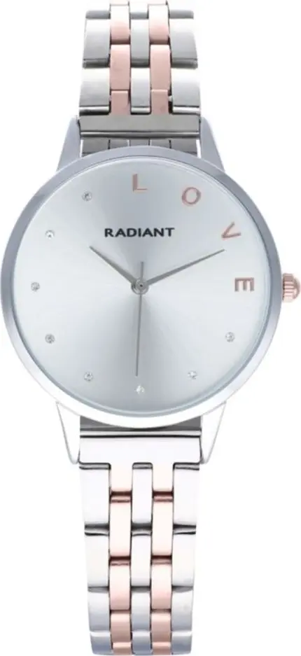 Gray Stainless Steel Bracelet Watch