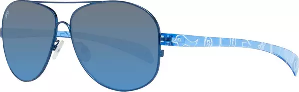 Blue Metal Sunglasses