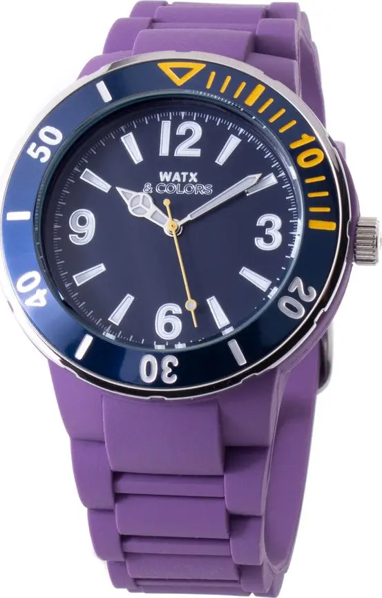 Purple Synthetic Sport Watch