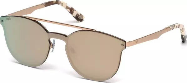 Pink Metal Sunglasses