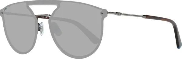 Gray Metal Sunglasses
