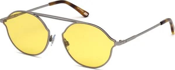 Silver Metal Sunglasses