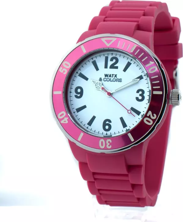 Multicolor Rubber Sport Watch