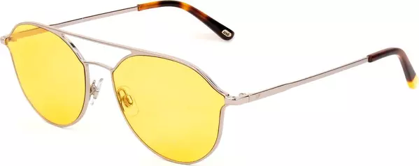 Silver Metal Sunglasses