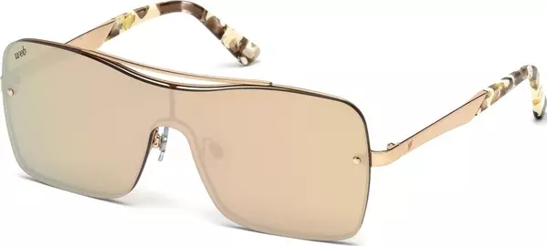 Pink Metal Sunglasses