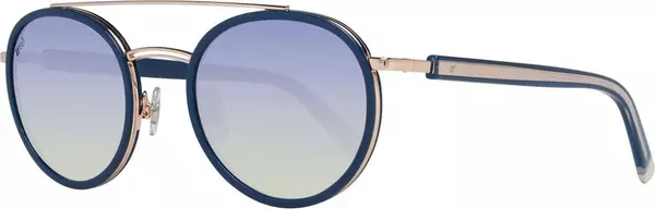 Blue Metal Sunglasses