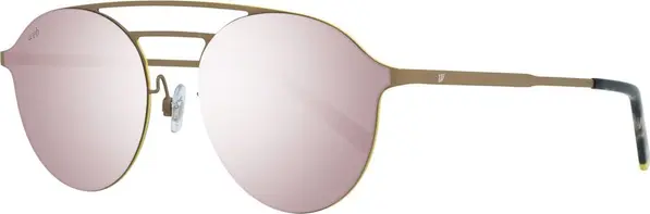 Brown Metal Sunglasses