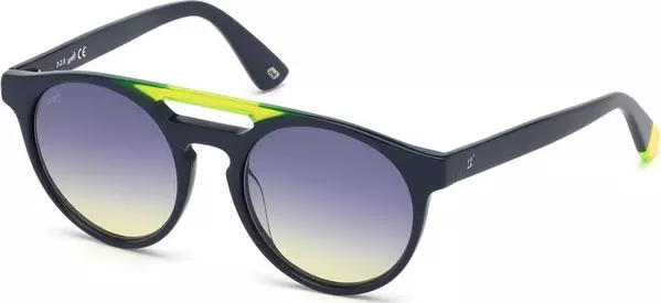Blue Plastic Sunglasses