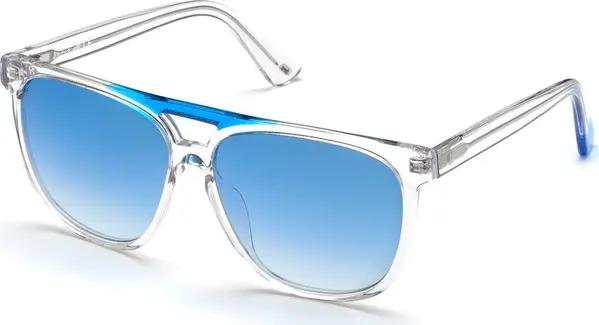 Transparent Plastic Sunglasses