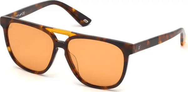 Brown Plastic Sunglasses