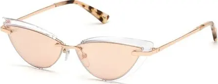 White Metal Sunglasses
