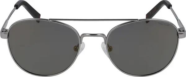 Gray Metal Sunglasses